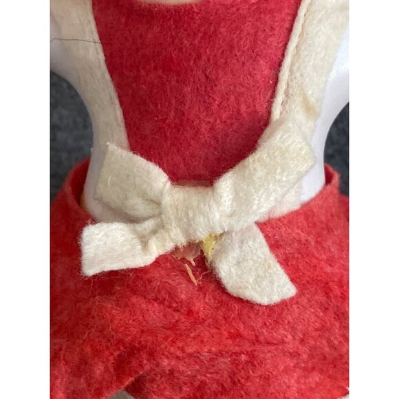 VTG Niagara Plastics Topo Gigio Mr Mrs Santa Claus Mouse Coin Bank Hard Plastic - Picture 13 of 14